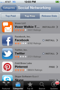Voxer app