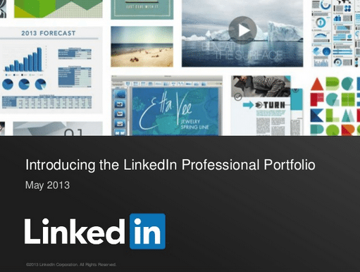 LinkedIn lets users add visual content to profiles