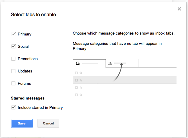 Set up your new Inbox preferences