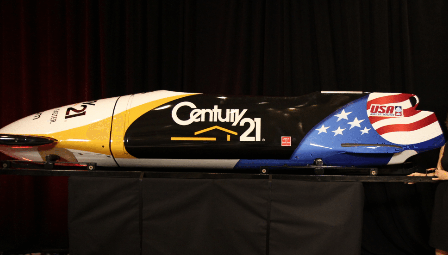 Century 21 sponsors USA bobsled team
