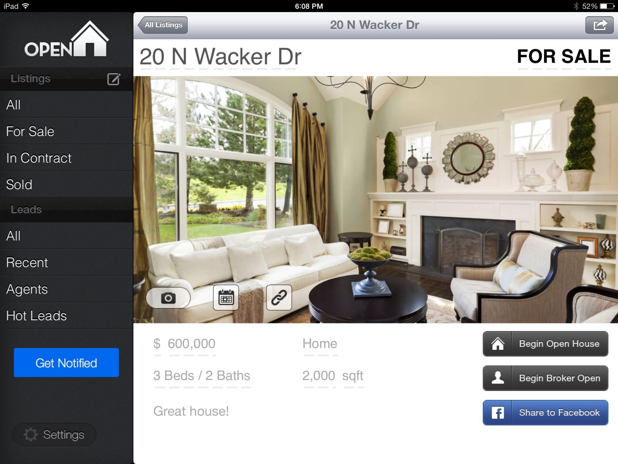 acquires Open Home Pro, maker of popular agent iPad app