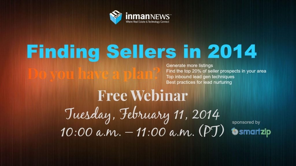 Finding sellers in 2014: Do you have a plan? [webinar recording]