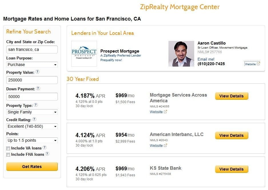 ZipRealty launches mortgage center powered by Informa Research Services