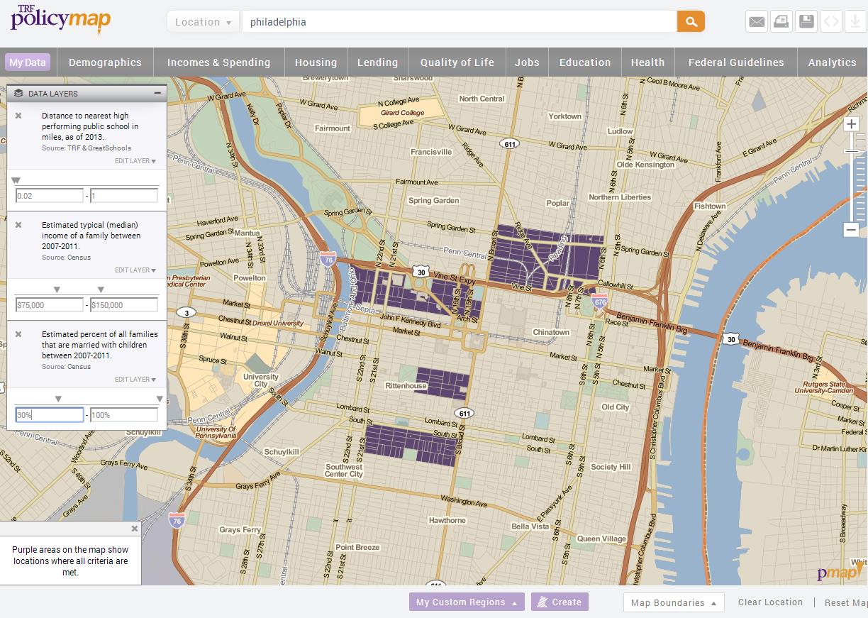 PolicyMap neighborhood data