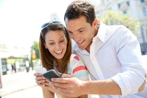 Mobile search experience image via Shutterstock.