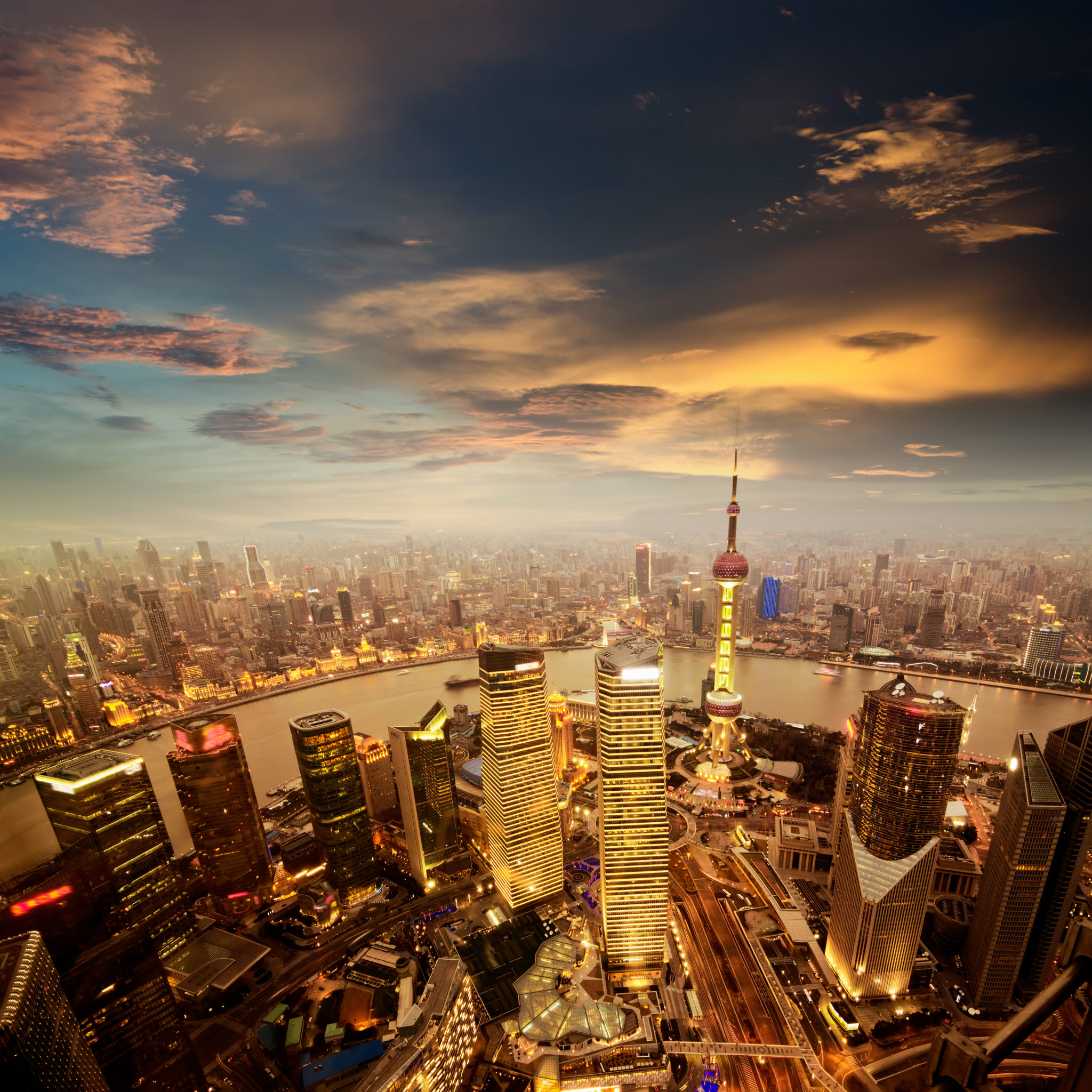 Shanghai image via Shutterstock.