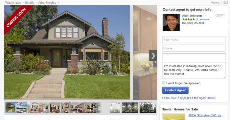 coming soon zillow