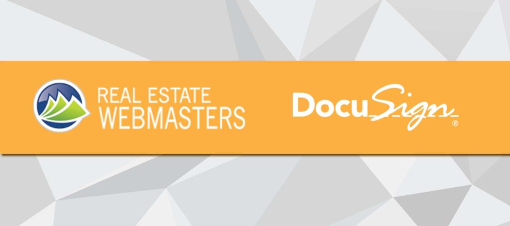 DocuSign provides deep integration with real estate website vendor