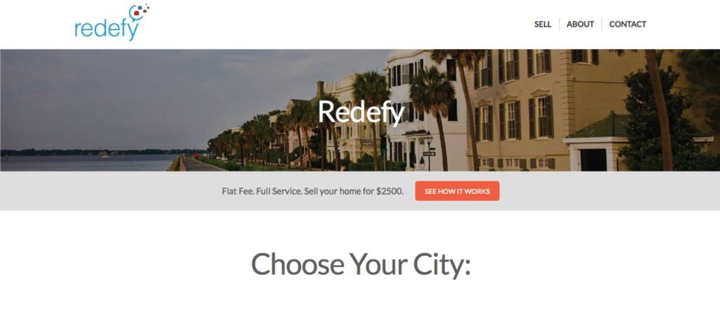 Screenshot of redefy.com