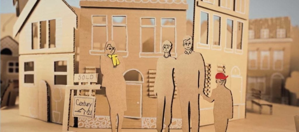 Century 21 leverages cardboard for latest quirky consumer marketing campaign