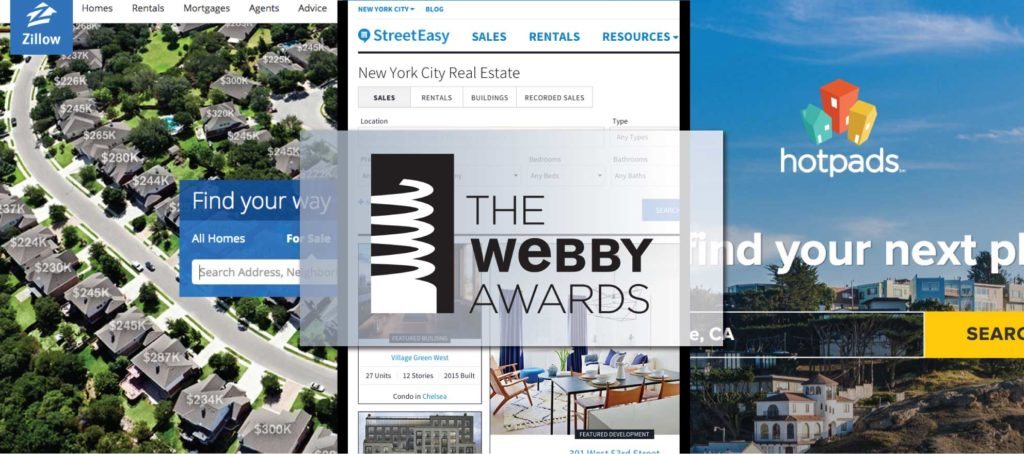 Zillow Group sites clean up at the 'Webbys'