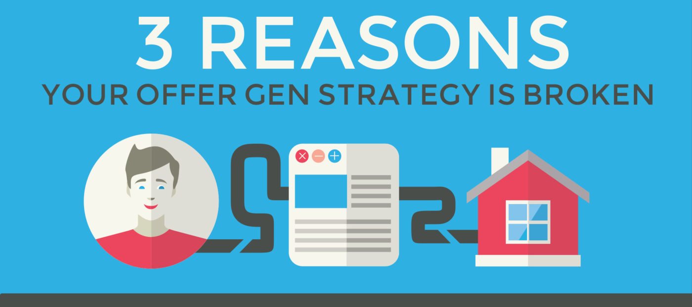 Infographic: 3 reasons your offer-gen strategy is broken