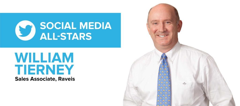 William Tierney: 'Social media is an awesome listing tool, and it does land me sellers'