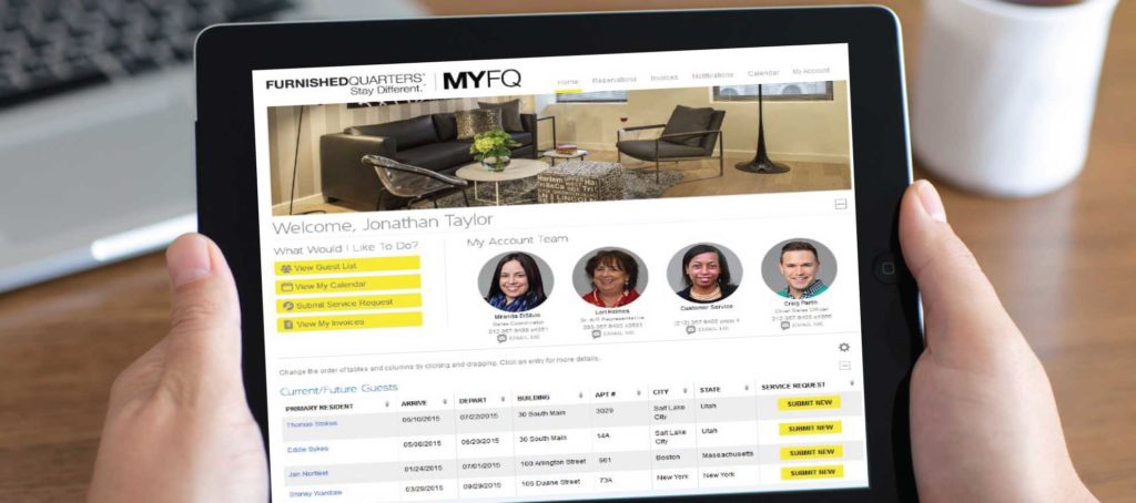 Furnished Quarters launches management tool for corporate housing industry