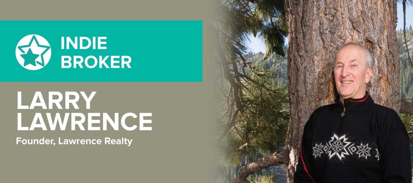 Larry Lawrence 'Clients do not care where you are as long as you