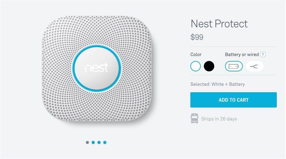 The new Nest Protect product.
