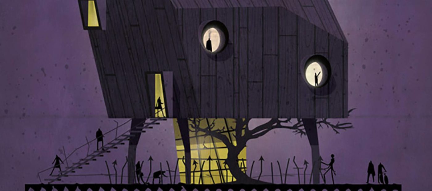 Federico Babina creates film-themed imaginary homes with pinpoint detail