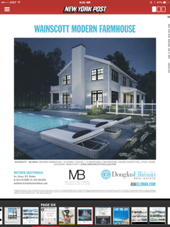 Douglas Elliman's print ad