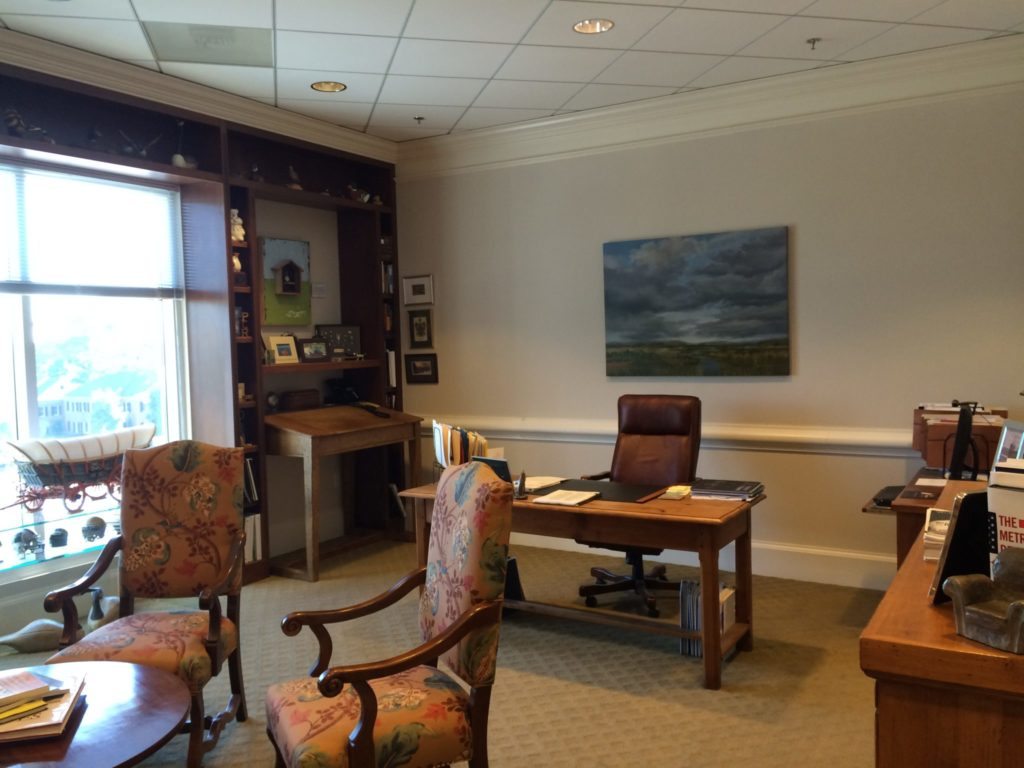 Pat Riley's office space.