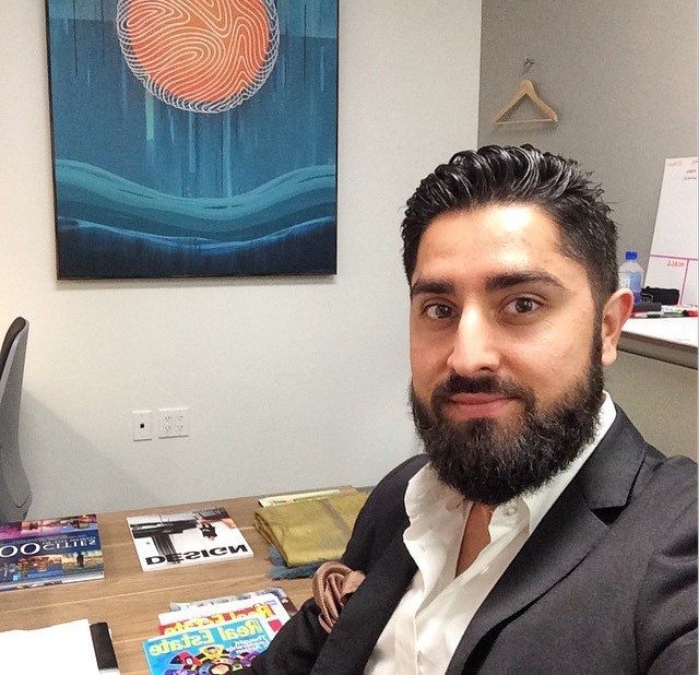 Roh Habibi in his office.