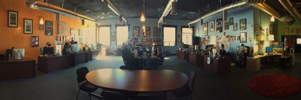 Mark Pullyblank's office space
