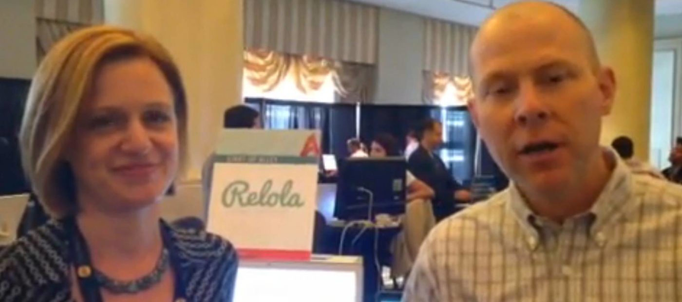 On the floor of Startup Alley: Relola