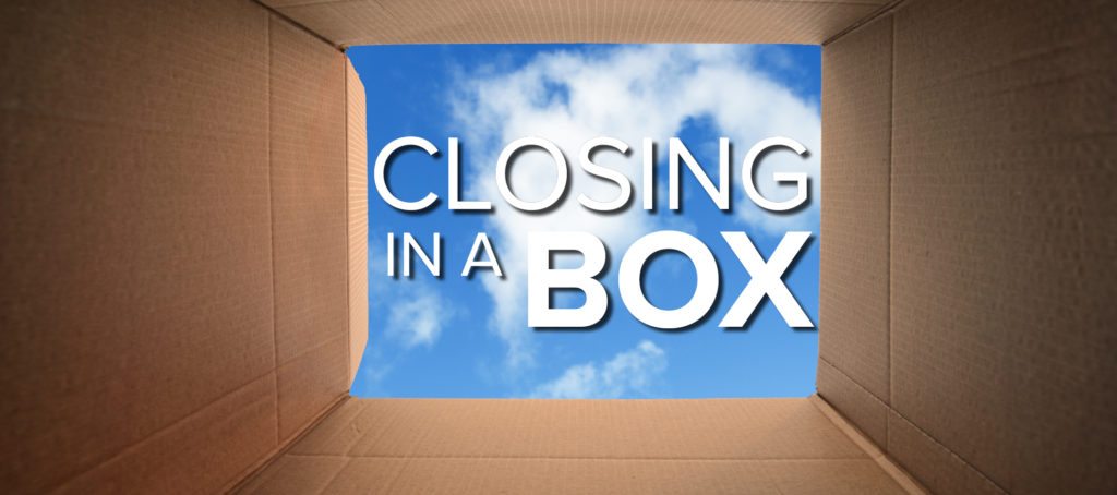 Deliver a 'closing in a box' and win $25K