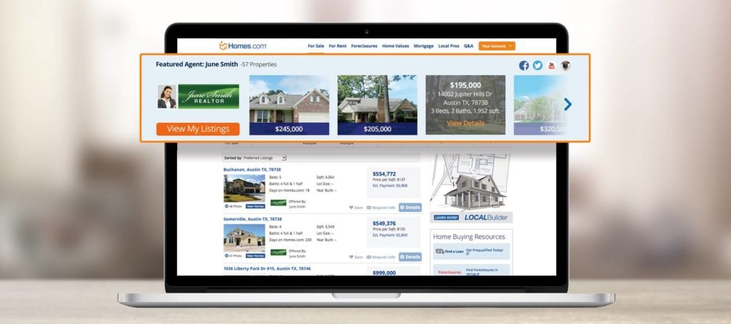 Homes.com debuts 'one of the largest banner ads in the industry'