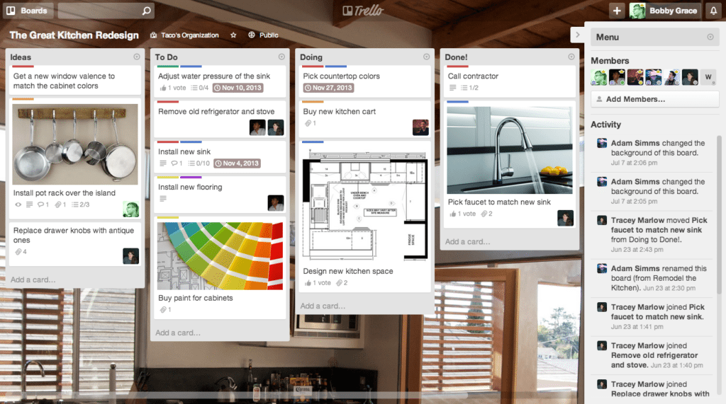Courtesy of Trello