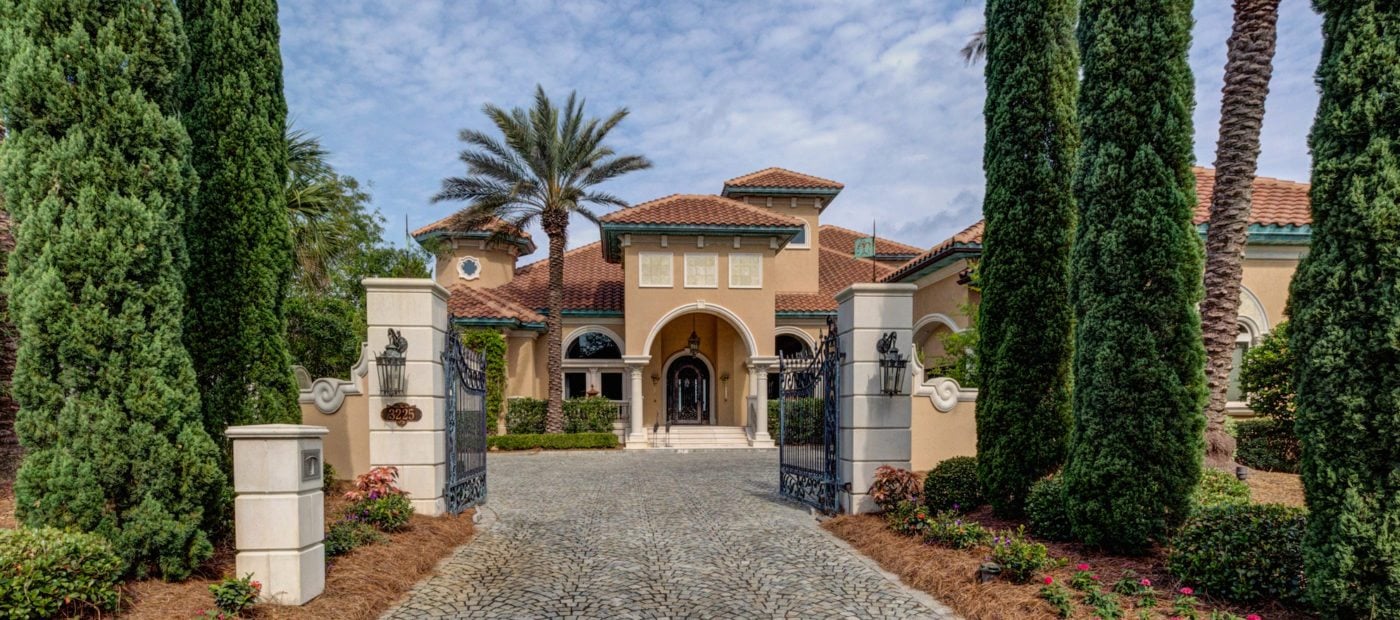 Luxury listing of the day Italian villa in Miramar Beach, Florida Inman