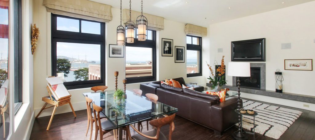 Luxury listing of the day: Russian Hill condo with view of San Francisco Bay
