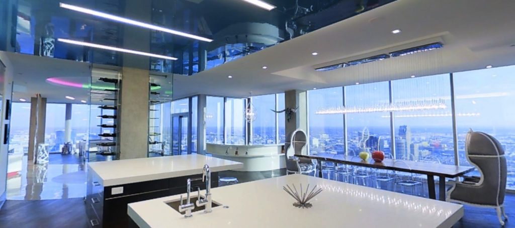 3-D home of the day: Penthouse in the sky