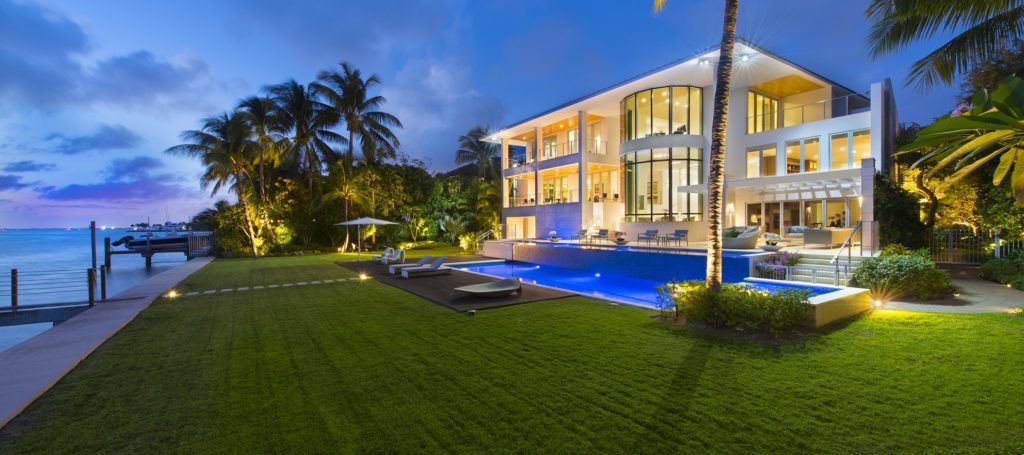 Luxury listing: three-story custom-built Key Biscayne home