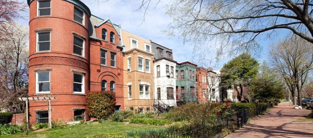Home prices in DC