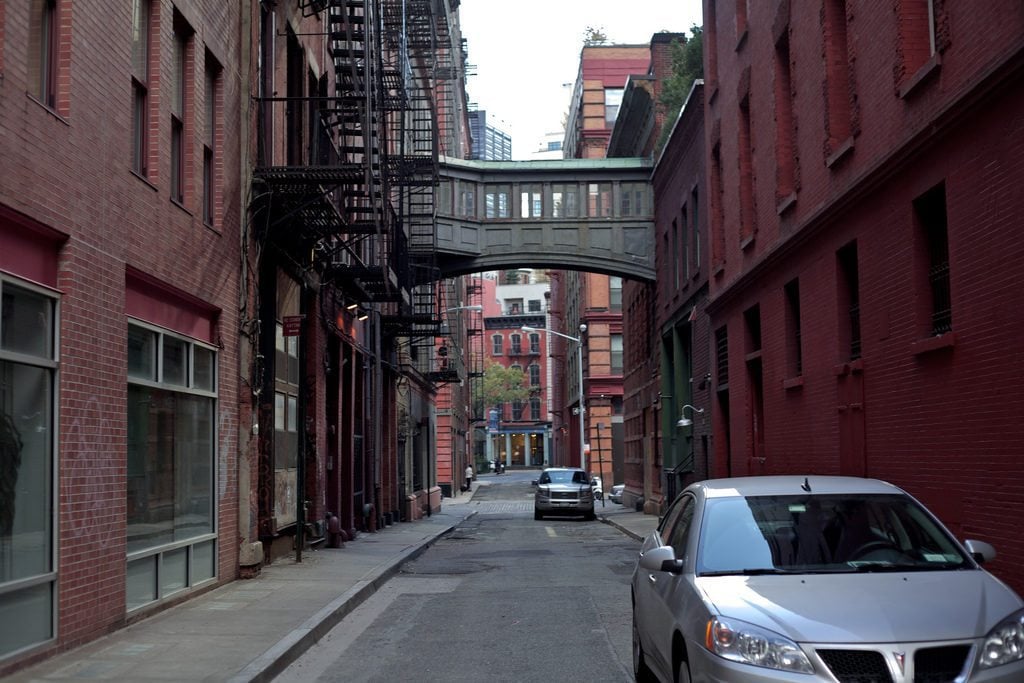 Manhattan's Tribeca neighborhood/Flickr Userjacopast