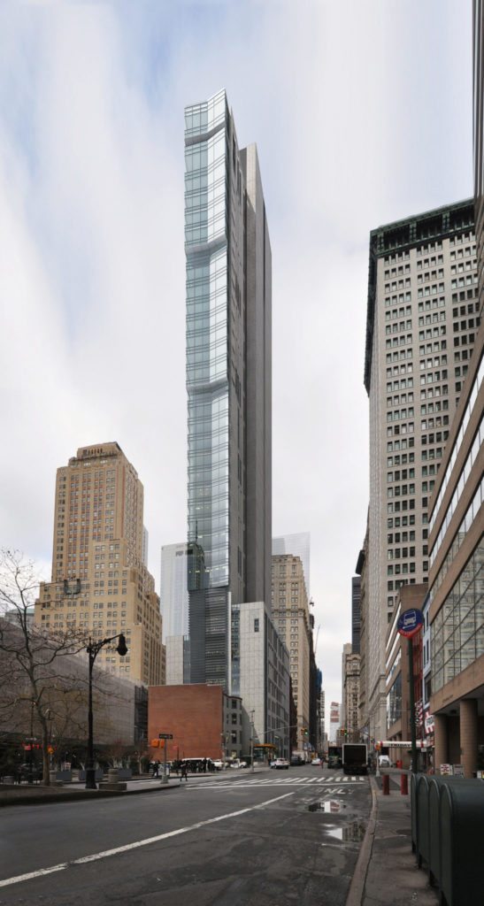 67 Greenwich St. tower revised rendering/