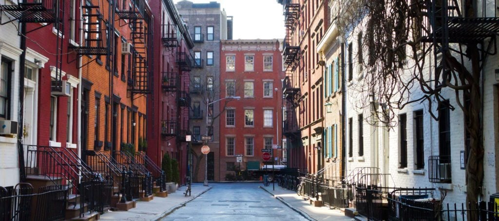 How has New York rent changed since 1980?