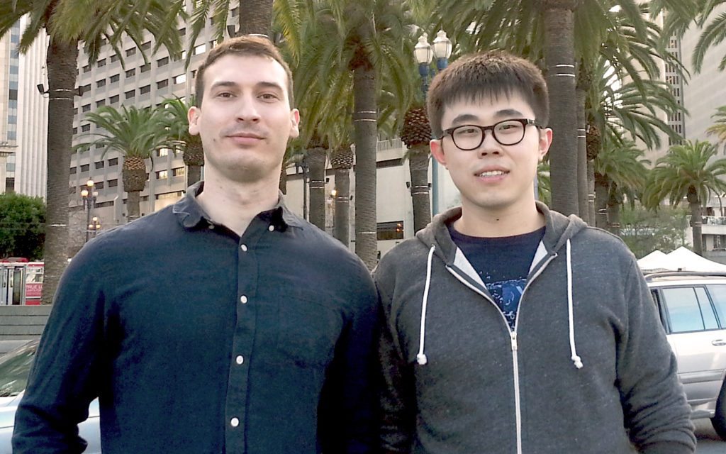 Nick and Junjie