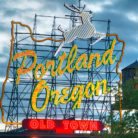 Portland's Old Town sign