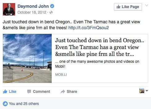 Dude forgot to capitalize the B in Bend. I forgive you, Daymond John!