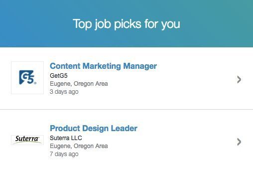 LinkedIn job list post