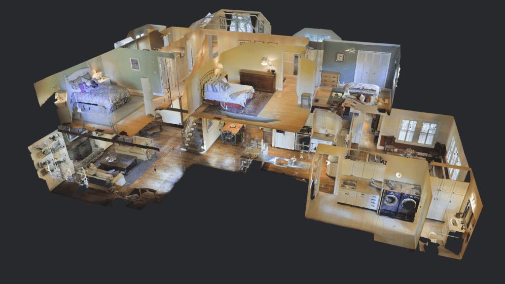 Matterport dollhouse tour.