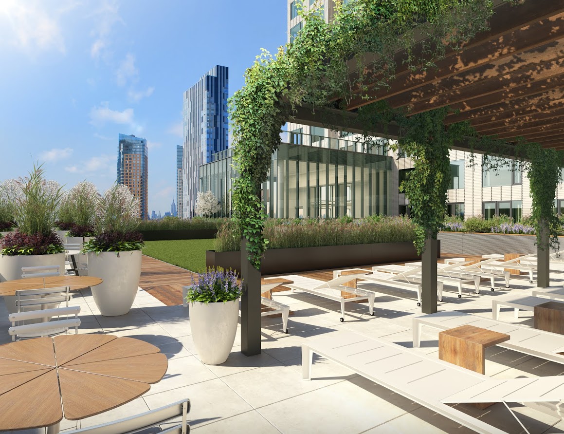 City Tower outdoor space
