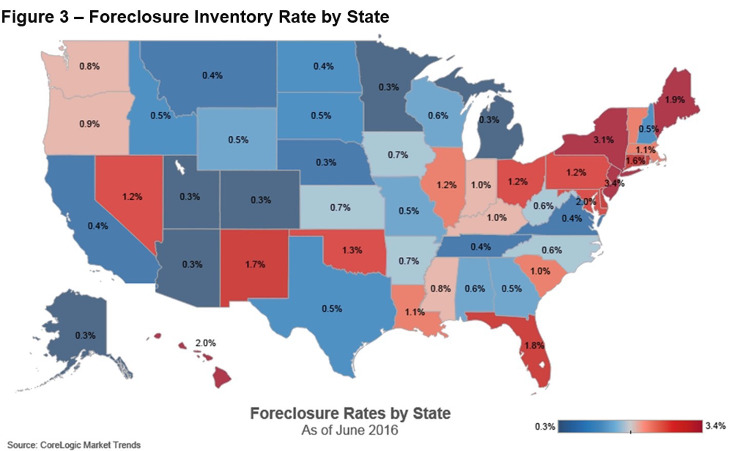 foreclosure inventory map