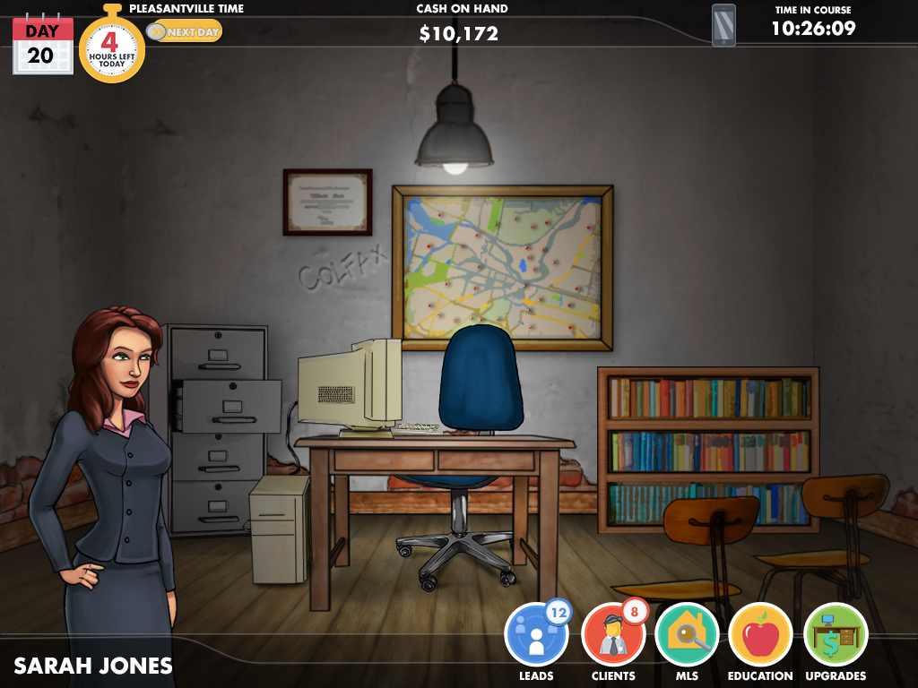 Screen shot of Real Estate Game Works' Generation