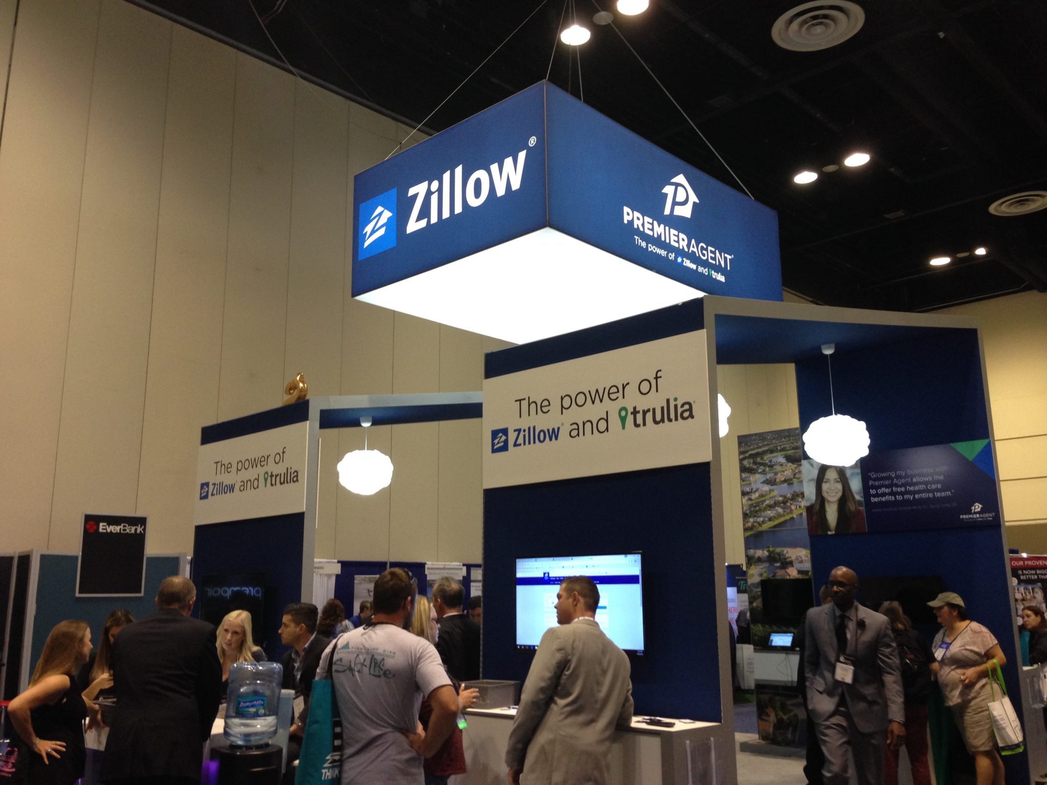 Zillow Group booth at NAR's annual Realtors Conference and Expo, November 2016