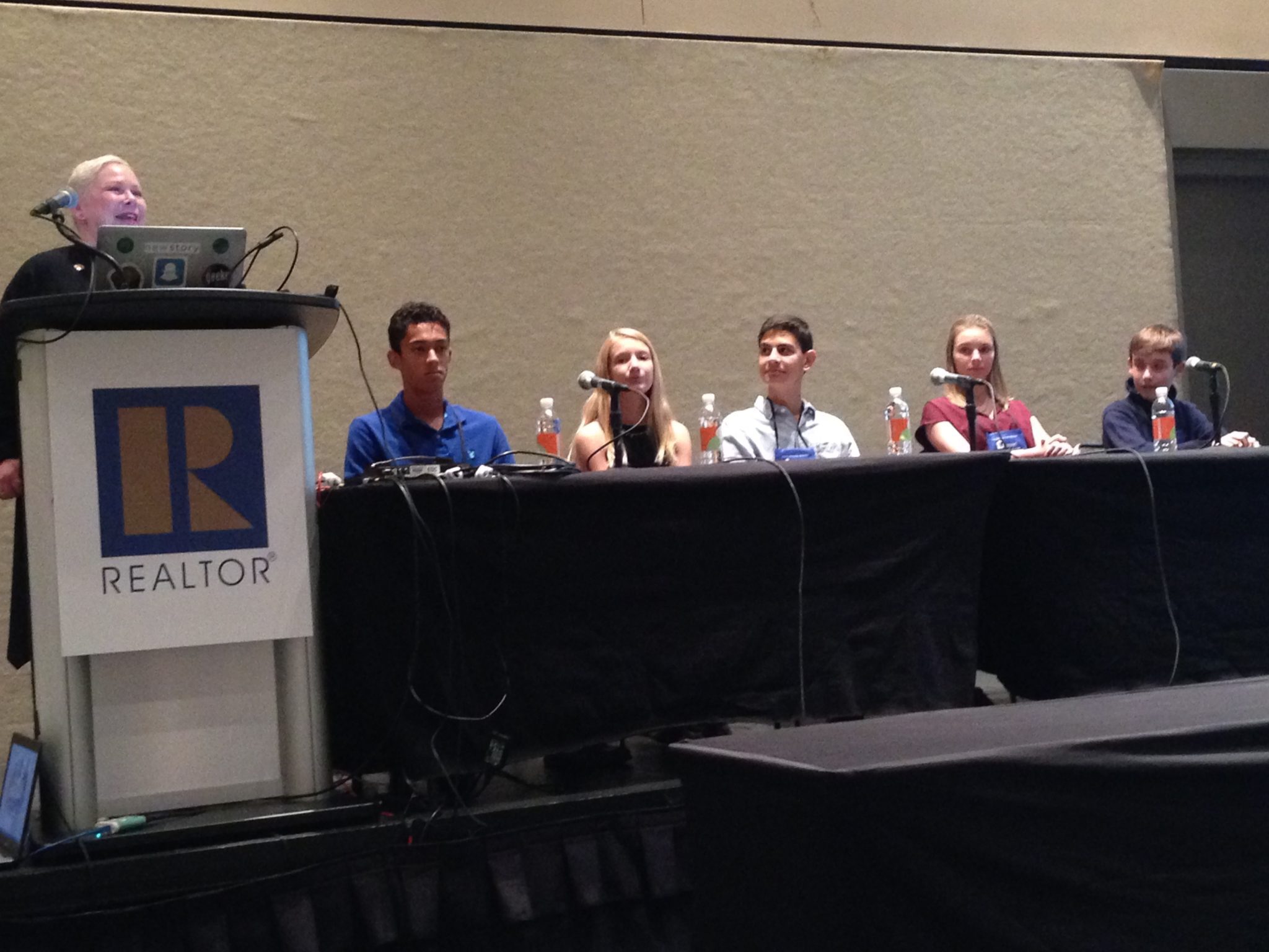 Generation Z panel at NAR annual conference, November 2016