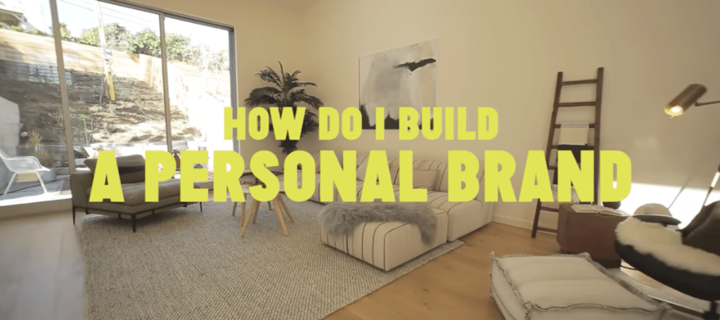 How do you build a personal brand from the ground up in real estate?