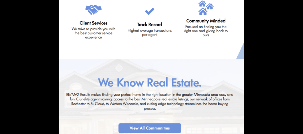 Why the largest Re/Max franchise launched a completely custom website