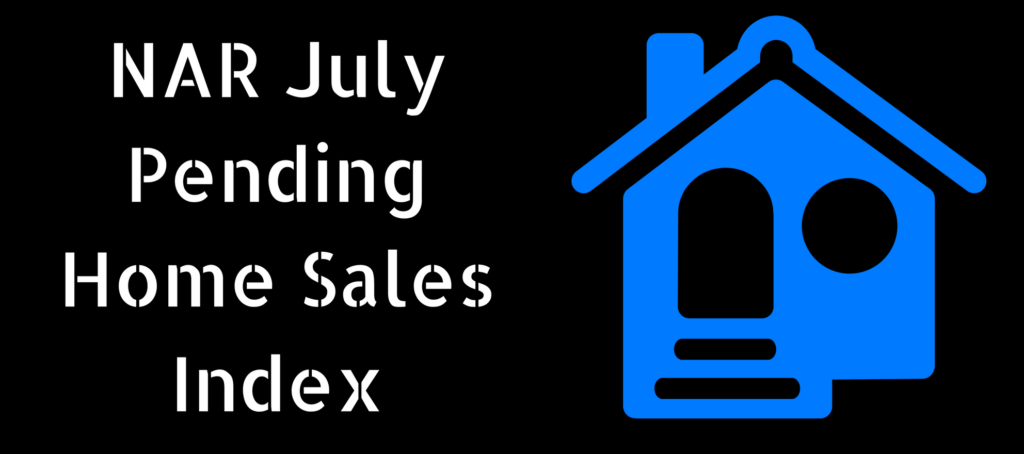 Decline in July pending home sales reflects affordability issues